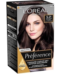 Краска для волос L’Oreal Paris Preference оттенок 5.21, Нотр-Дам (3600522769224)