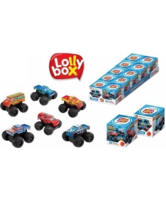 Карамель Конфитрейд LOLLY BOX HOT WHEELS 2 на палочке с игрушкой в коробочке, 11.4г