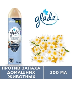 Освежитель воздуха Glade Против запаха животных 300 мл (5000204544121)