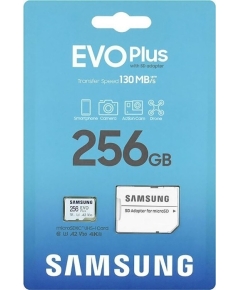 Карта памяти microSDXC 256 ГБ Samsung EVO PLUS (MB-MC256KA/EU)