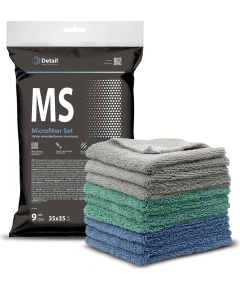 Набор микрофибровых полотенец MS &quot;Microfiber Set&quot; (9 шт.)