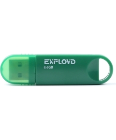 USB флэш-накопитель EXPLOYD 64GB-570 зелёный