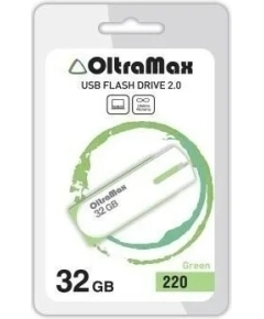 USB флэш-накопитель OLTRAMAX OM-32GB-220 св.зелёный