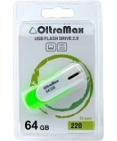 USB флэш-накопитель OLTRAMAX OM-64GB-220 св.зелёный