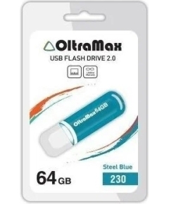 USB флэш-накопитель OLTRAMAX OM-64GB-230 св.синий