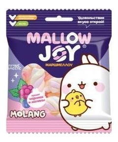 Маршмеллоу MOLANG MALLOW JOY с начинкой во флоупаке, 25г