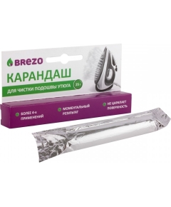 Карандаш для чистки подошвы утюга, 25 г., 1 шт., бренд: BREZO, арт. 97025