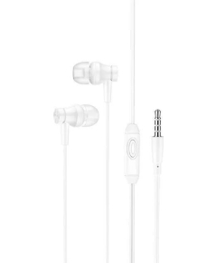 Наушники Внутриканальные Borofone BM67 Talent universal earphones with mic White