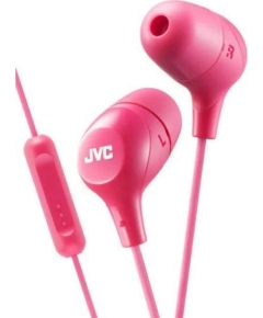 Наушники Внутриканальные JVC HA-FX38M-P-E, серия Marshmallow. Цвет: розовый