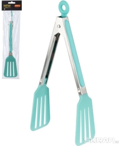 Щипцы кухонные Tongs-06 (нейлон, нерж. сталь), 21 см, ( 72 ) 103499-SK