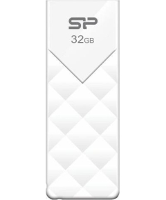 Флеш Диск Silicon Power 32Gb Ultima U03 SP032GBUF2U03V1W USB2.0 белый