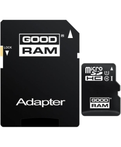 Карта памяти Goodram microSDHC 32GB Class 4 + adapter