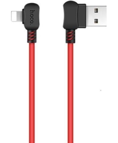 Кабель Lightning HOCO X19 Enjoy cable red-black