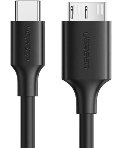 Кабель Type-C UGREEN US312 (20103) Micro USB 3.0 3A. Длина: 1 м. Цвет: черный