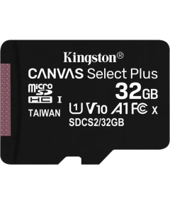 Карта памяти Kingston microSDHC 32Gb Class10 SDCS2/32GBSP