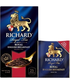 Чай черный Richard "Royal English Вreakfast" 25 сашетов