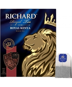 Чай черный RICHARD "Royal Kenya" 100 пакетиков