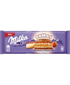 Шоколад молочый Milka Strawberry Cheesecake (Клубника-Чизкейк),  300г