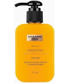 Organic Men FireWood Тонизирующий лосьон после бритья, 150 мл