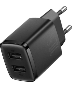 Сетевая зарядка BASEUS Compact Charger 2U 10.5W