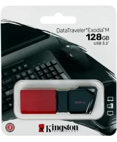 флеш-драйв KINGSTON DT Exodia M 128GB Red