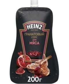 Соус Heinz Гранатовый дой-пак 200 г