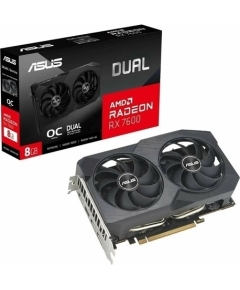 Видеокарта AMD Radeon RX 7600 Asus DUAL-RX7600-O8G-V2 (90YV0IH2-M0NA00)