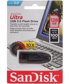 флеш-драйв SANDISK USB3.1 128GB Type-C Ultra Black (SDCZ460-128G-G46)