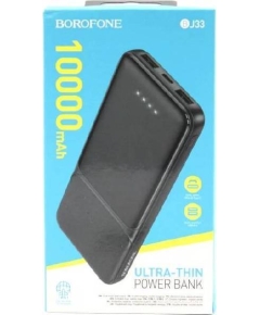 Внешний аккумулятор 10000mAh 2USB 2.0A Borofone BJ33 (Black)