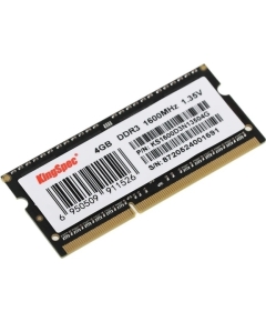 Оперативная память SO-DIMM DDR3 4Гб KingSpec (KS1600D3N13504G)