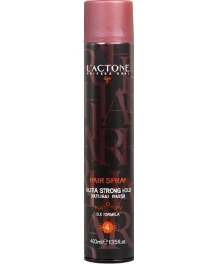 Лак для волос L'ACTONE Ultra Strong 4, 400 мл