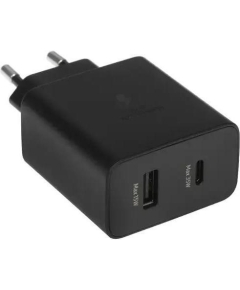 Зарядное устройство SAMSUNG EP-TA220NBEGRU 35W Charger Duo USB-C+USB Black