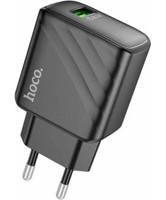 СЗУ Hoco CS21A 1USB 3.0A QC3.0 18W б/заряд. micro USB (Black)