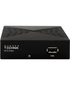 Цифровая тв приставка WUNDER DVB-T2 TECHNIK WT2-P901 черный