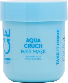 Маска для волос Aqua Cruch «Увлажняющая» ICE Professional by Natura Siberica, Take It Home, 200 мл