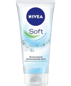 Крем для лица рук и тела Nivea Soft, 75 мл  {24}