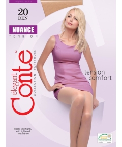 Колготки с шортиками Conte NUANCE 20 Lycra® (8С-33СП), Natural