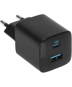 Сетевая зарядка ANKER PowerPort 323 - 33W Dual-Port USB-C (Black)