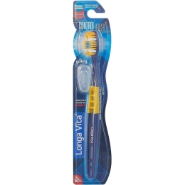 Зубная щетка Longa Vita для взрослых Control Brush (4630017731527)