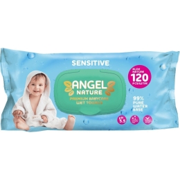Детские влажные салфетки Ping&Vini Angel Sensitive120 шт (4627106130422)