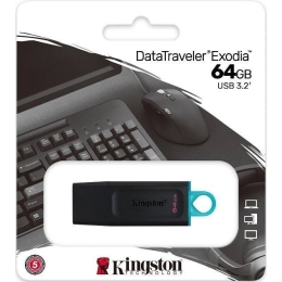 USB-флэш 64 ГБ Kingston DataTraveler Exodia (DTX/64GB)