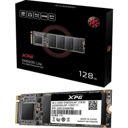 SSD-накопитель M.2 NVMe 128Гб A-Data SX6000 Lite (ASX6000LNP-128GT-C)