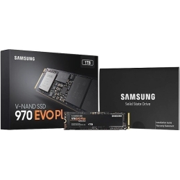 SSD-накопитель M.2 NVMe 1Тб Samsung 970 EVO Plus (MZ-V7S1T0BW)