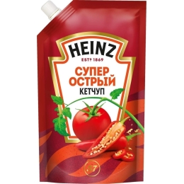 Кетчуп томатный Heinz Супер острый 350 г (4601674009366)
