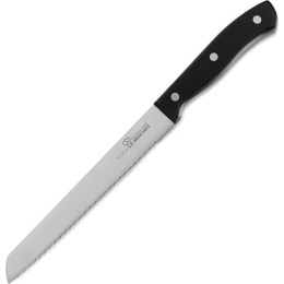 Кухонный нож Aurora AU 891 для хлеба 200 мм Black