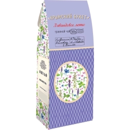 Чай листовой травяной Крымский букет Лавандовое лето 50 г (4607051544963)