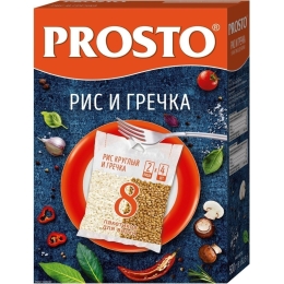Ассорти рис + гречка Prosto 500 г (4600935010912)