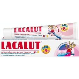Зубная паста до 4 лет Lacalut Baby детская 50 мл