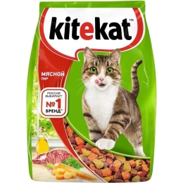 Сухой корм для кошек Kitekat мясной пир 800 г (4607065371180)