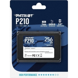 SSD-накопитель 2.5' 256Гб Patriot Memory P210 (P210S256G25)